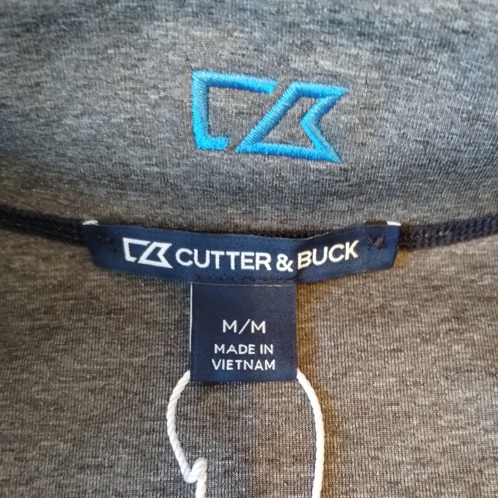 Cutter & Buck Evergreen Reversible Pullover Blue/Grey NWT - Picture 4 of 16